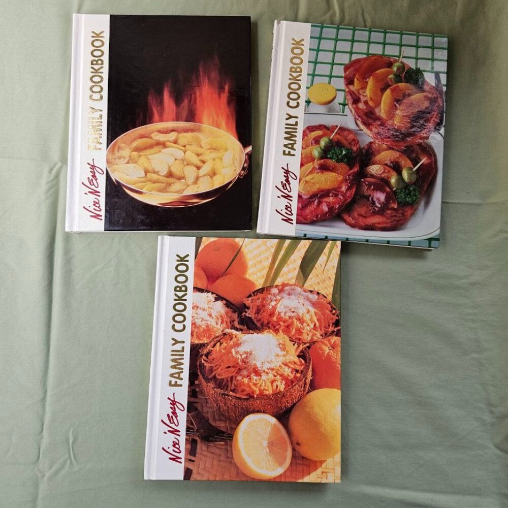 Volume 1-3 of Nice N Easy‎ Family Cookbook Alaska to Carrot Hardcover Stuttman